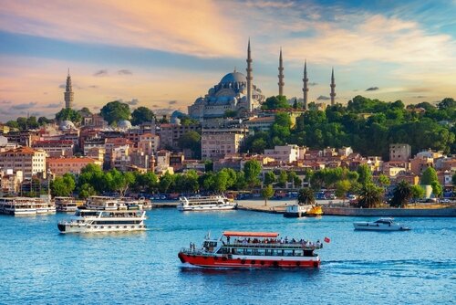 Scenic view of Turkey
