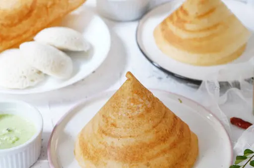 Traditional Chennai tiffin spread